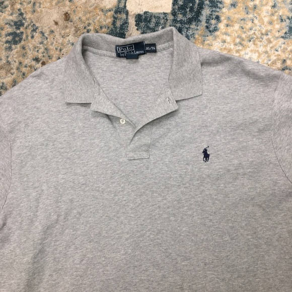 Polo Ralph Lauren Men’s Short Sleeve Polo Shirt Gray size XL - Picture 2 of 5